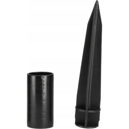 LED-zonnelamp LED/1,2V 6500K 200 mAh Ø 15 cm IP44 wit/zwart