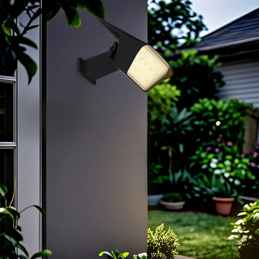 LED zonneverlichting 2-in-1 LED/1,3W/3,7V 3000/4000/6400K IP65 1200 mAh