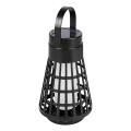 LED zonneverlichting met sensor 2-in-1 LED/1W/3,7V IP54 300 mAh zwart