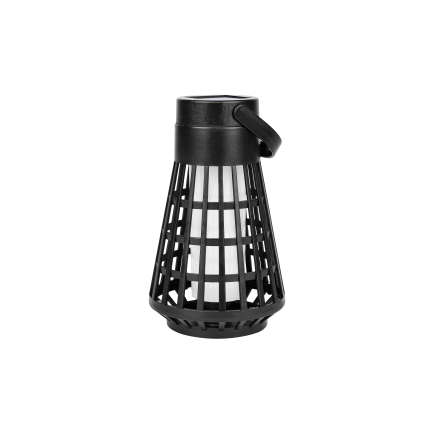 LED zonneverlichting met sensor 2-in-1 LED/1W/3,7V IP54 300 mAh zwart