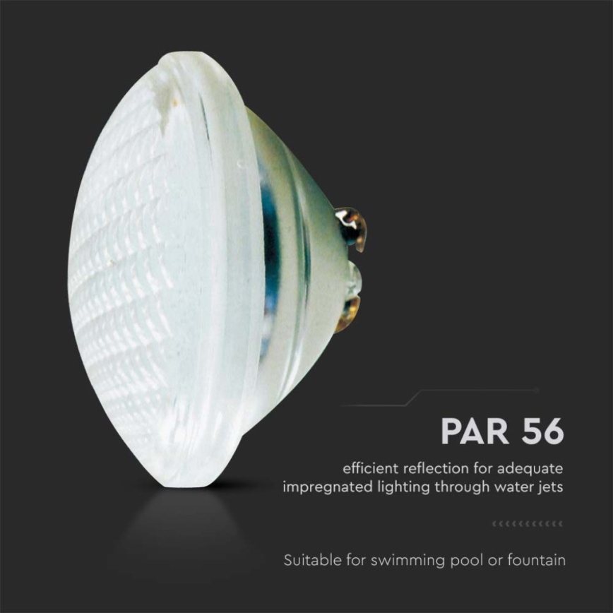 LED Zwembadlamp LED/35W/12V IP68 6500K