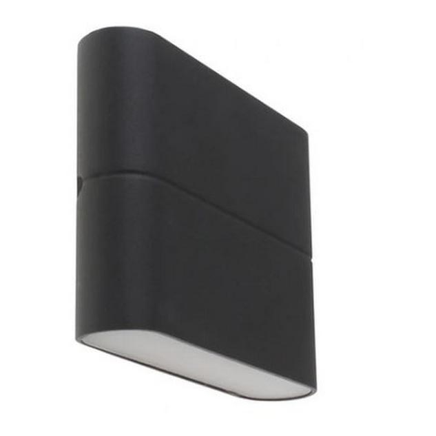 LED2 - Applique murale LED extérieur FLAT 2xLED/3W/230V anthracite IP54