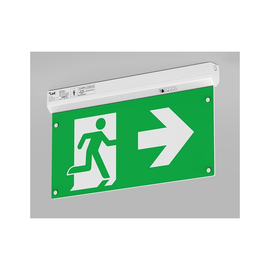LED2 - Bloc de secours SAFE ALL LED/2W/3,6V 6000K IP40