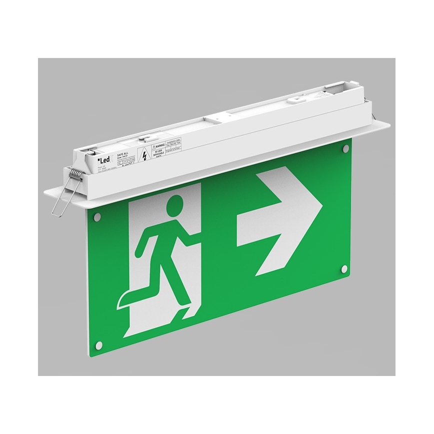 LED2 - Bloc de secours SAFE ALL LED/2W/3,6V 6000K IP40
