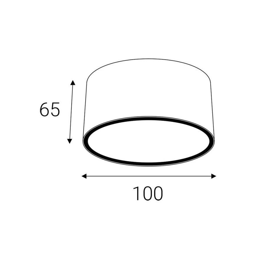 LED2 - Buiten Spot MEDO 1xGX53/11W/230V wit IP54