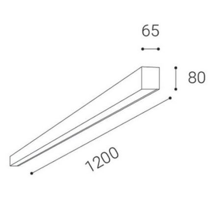 LED2 - Inbouw LED Plafond Lamp LINO LED/30W/230V 3000/3500/4000 wit