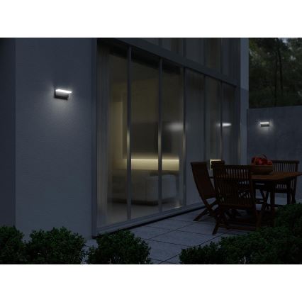 LED2 - LED buitenwandlamp HUGO LED/9W/230V IP54 3000K/4000K