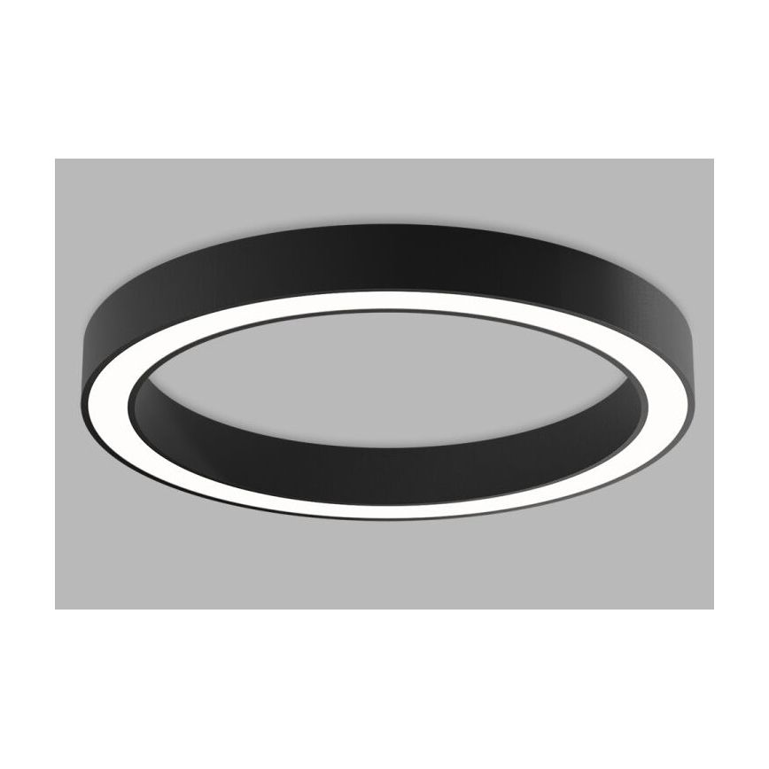 LED2 - LED dimbare plafondlamp SATURN LED/60W/230V 3000K/4000K zwart