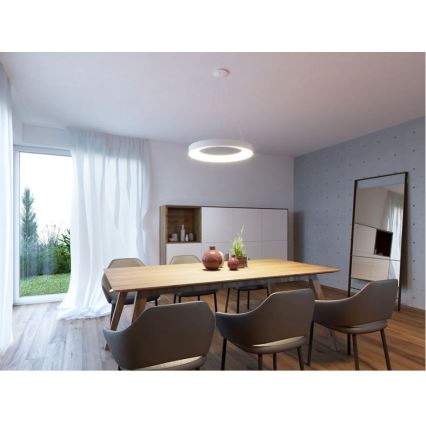 LED2 - LED Hanglamp aan een koord BELLA LED/40W/230V 3000/4000K wit