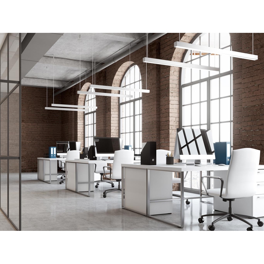 LED2 - LED-hanglamp aan kabel LINO LED/24W/230V 3000K/3500K/4000K 90 cm zwart