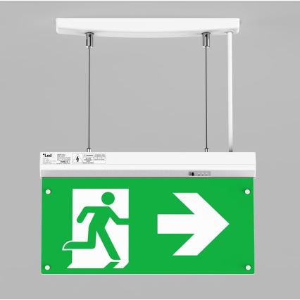 LED2 - LED Noodverlichting SAFE ALL LED/2W/3.6V 6000K IP40