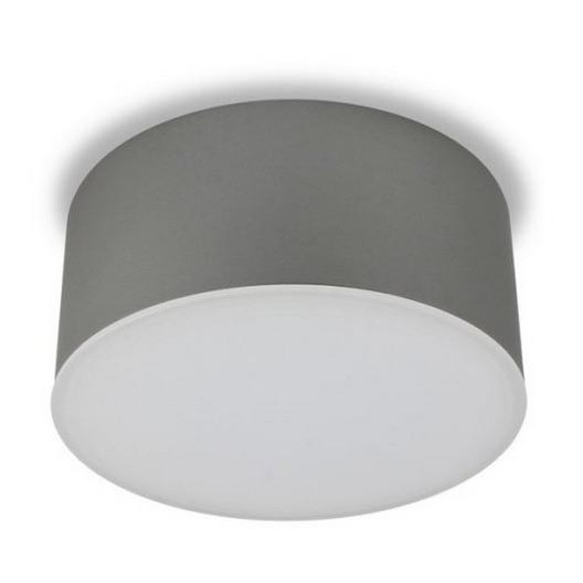 LED2 - LED Plafond Lamp BUTTON LED/17W/230V zilver