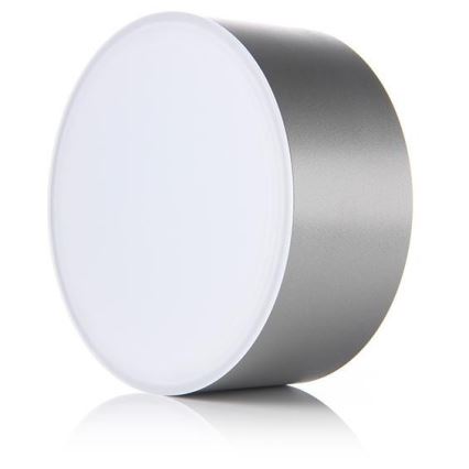 LED2 - LED Plafond Lamp BUTTON LED/17W/230V zilver