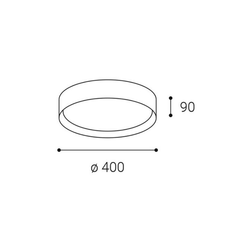 LED2 - LED Plafond Lamp MILA LED/30W/230V 3000/4000K