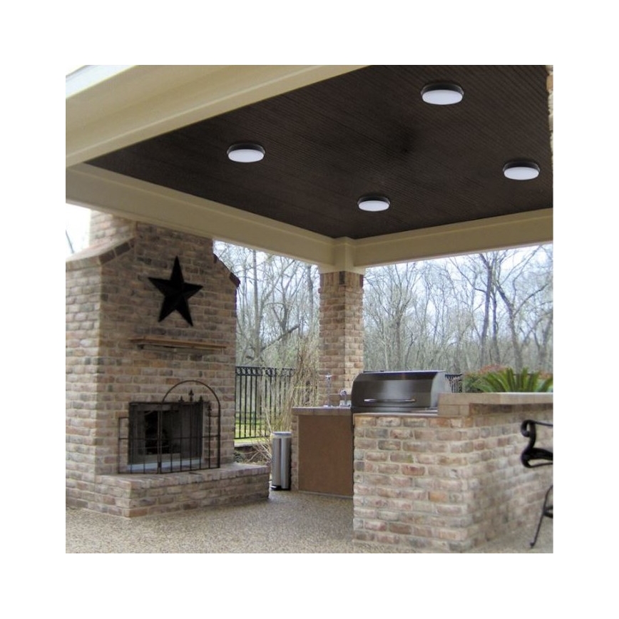 LED2 - LED Plafond Lamp voor Buiten LUNA LED/25W/230V  IP54 rond