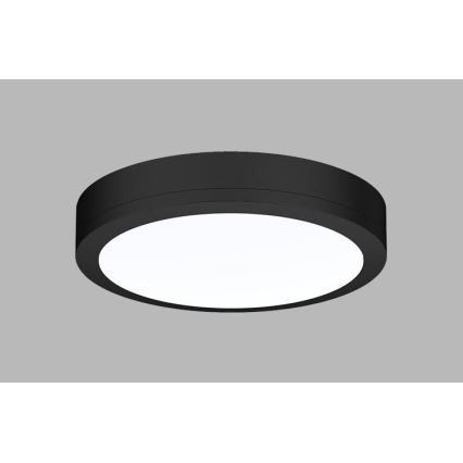 LED2 - LED Plafond Lamp voor buiten met Sensor KERY LED/18W/230V IP65 zwart