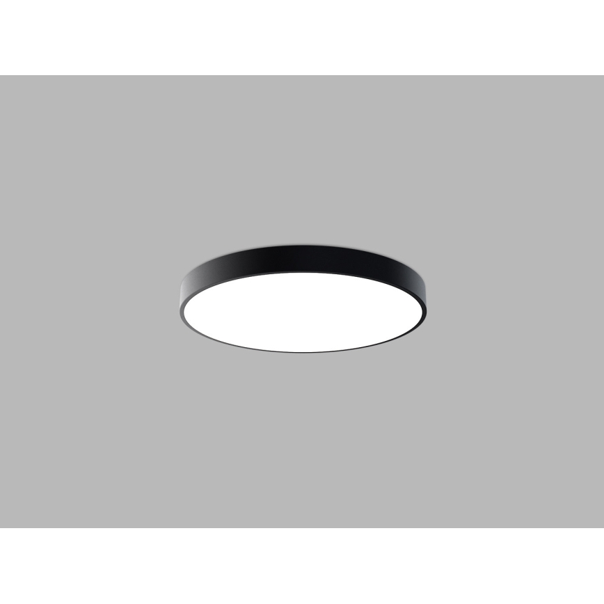 LED2 - LED plafondlamp MONO SLIM LED/60W/230V 3000K/4000K Ø 60 cm zwart