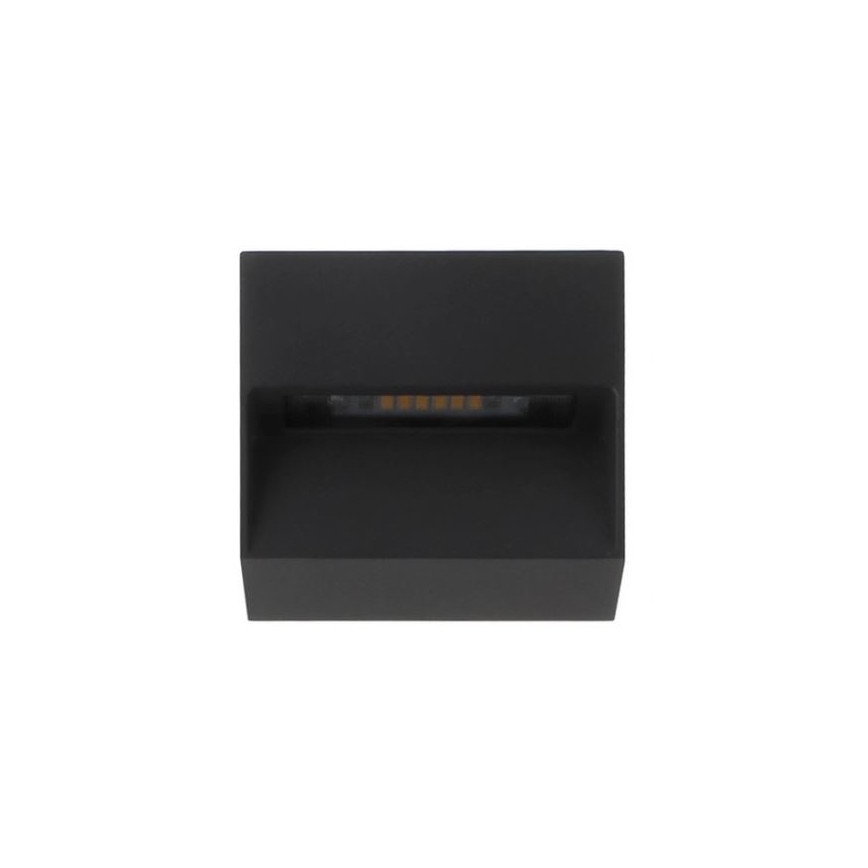 LED2 - LED Wandlamp voor buiten STEP ON LED/3W/230V antraciet  IP54