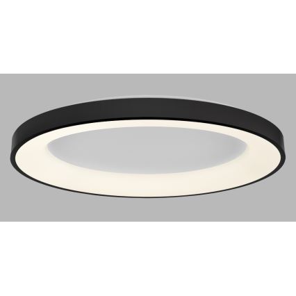 LED2 - Plafonnier à intensité variable BELLA LED/80W/230V 3000K/4000K noir