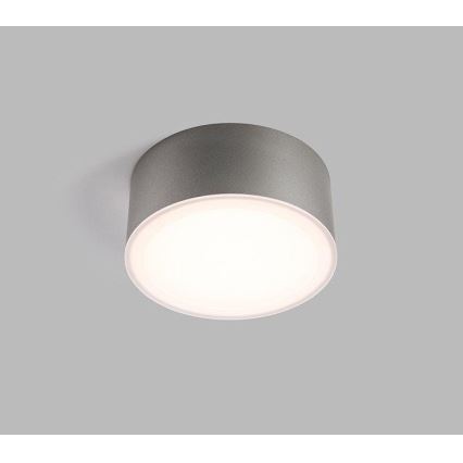 LED2 - Plafonnier LED BUTTON LED/17W/230V argent