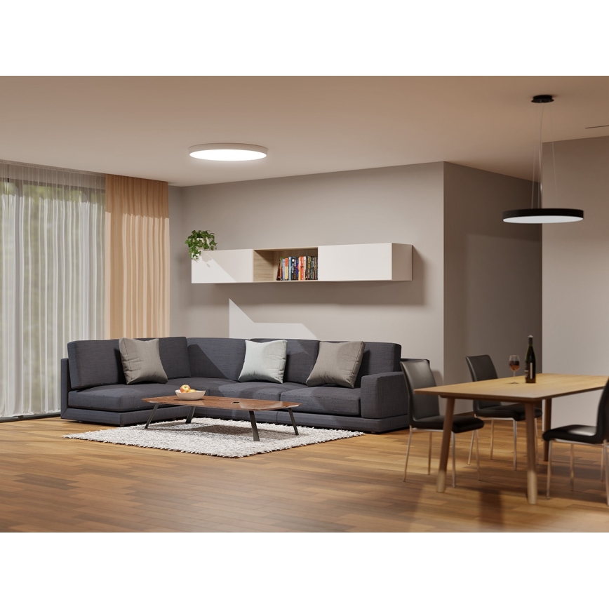LED2 - Plafonnier LED MONO SLIM LED/30W/230V 3000/4000K Ø 40 cm blanc