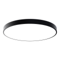 LED2 - Plafonnier LED MONO SLIM LED/80W/230V 3000K/4000K Ø 80 cm noir
