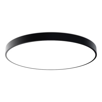 LED2 - Plafonnier LED MONO SLIM LED/80W/230V 3000K/4000K Ø 80 cm noir