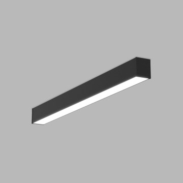 LED2 - Plafonnier LED NOLI LED/30W/230V 3000/3500/4000K 90 cm noir