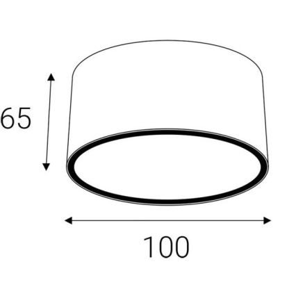 LED2 - Spot extérieur MEDO GX53/11W/230V anthracite IP54