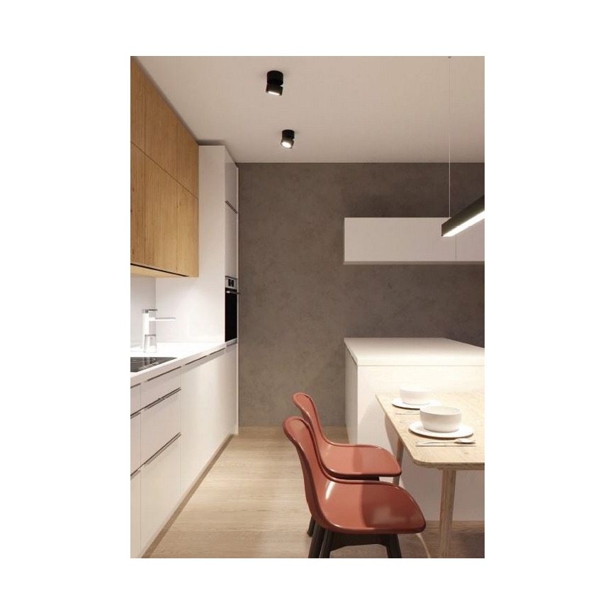 LED2 - Spot LED KLIP ON LED/11W/230V noir