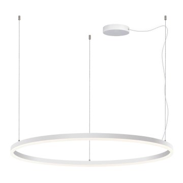 LED2 - Suspension filaire à intensité variable SATURN LED/80W/230V d. 100 cm blanc
