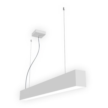 LED2 - Suspension LED sur câble LINO LED/24W/230V 3000K/3500K/4000K 90 cm noire