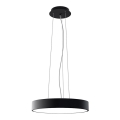 LED2 - Suspension LED sur câble MONO SLIM LED/30W/230V 3000K/4000K Ø 40 cm noir