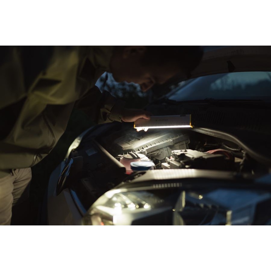 Ledlenser AF2R - Lampe de travail rechargeable LED dimmable, IP54, 1000 lm, autonomie 50 h