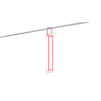 Ledlenser AF2R - dimbare oplaadbare LED-werklamp, IP54, 1000 lm, 50 h, 4810 mAh