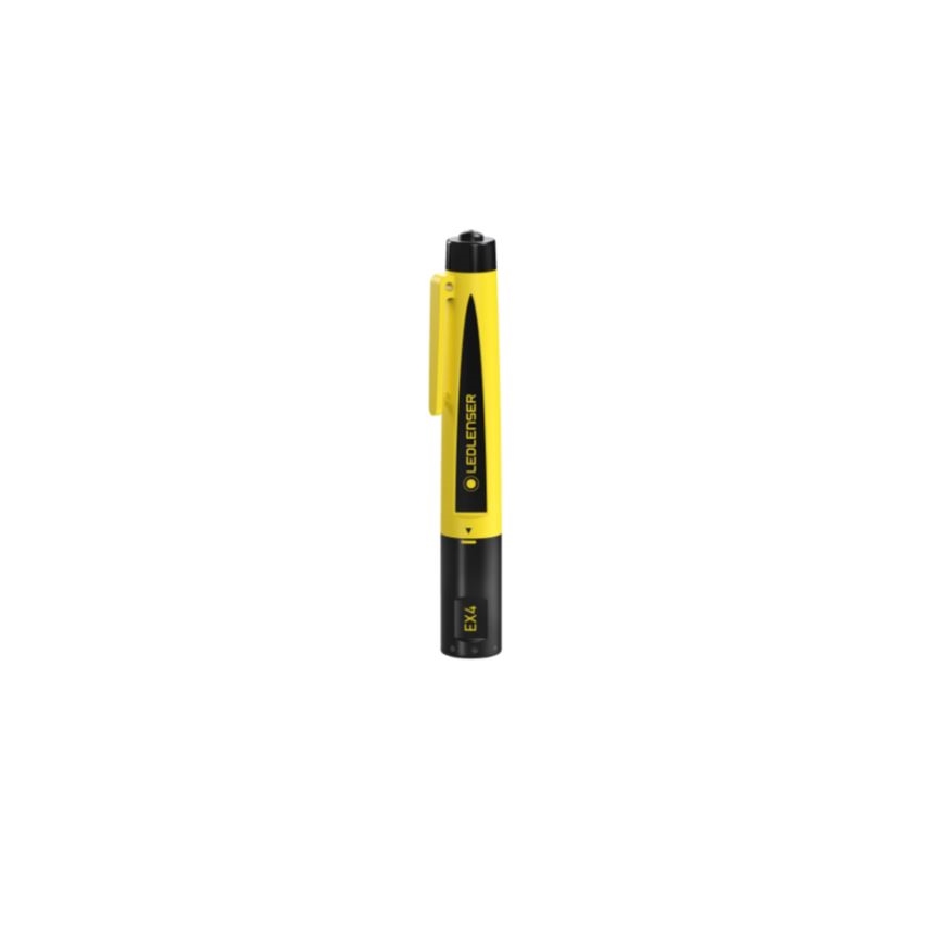 Ledlenser EX4 - Lampe torche LED/2xAAA IP66 50 lm jaune