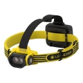Ledlenser EXH6R - dimbare oplaadbare LED-hoofdlamp LED/1900 mAh IP68 250 lm 15 uur geel
