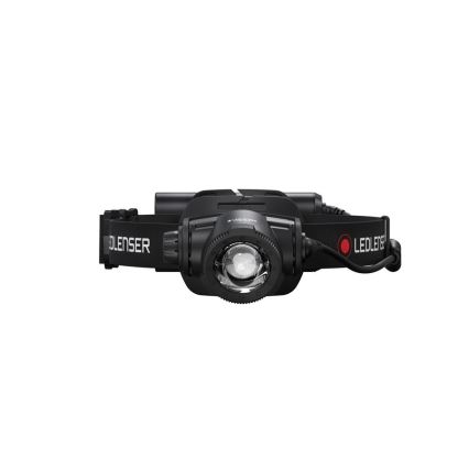 Ledlenser H15R CORE - Lampe frontale LED rechargeable à intensité variable, batterie 4800 mAh, IP67, 2500 lm, autonomie 80 h, noire