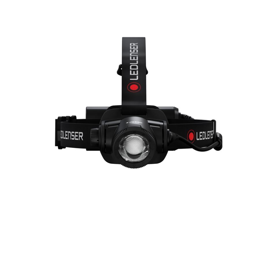 Ledlenser H15R CORE - Lampe frontale LED rechargeable à intensité variable, batterie 4800 mAh, IP67, 2500 lm, autonomie 80 h, noire