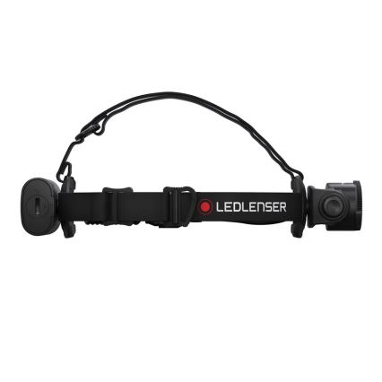 Ledlenser H15R CORE - Lampe frontale LED rechargeable à intensité variable, batterie 4800 mAh, IP67, 2500 lm, autonomie 80 h, noire