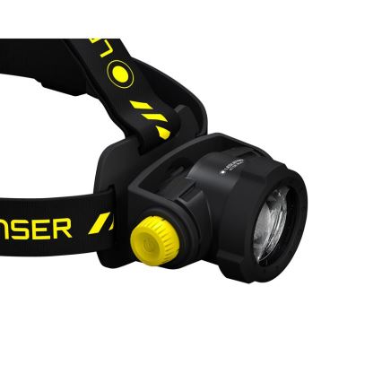 Ledlenser H15R WORK - Dimbare, oplaadbare LED-hoofdlamp LED/4800 mAh IP67 2500 lm 70 h zwart