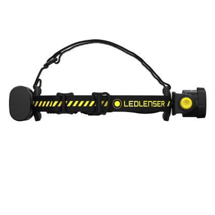 Ledlenser H15R WORK - Dimbare, oplaadbare LED-hoofdlamp LED/4800 mAh IP67 2500 lm 70 h zwart
