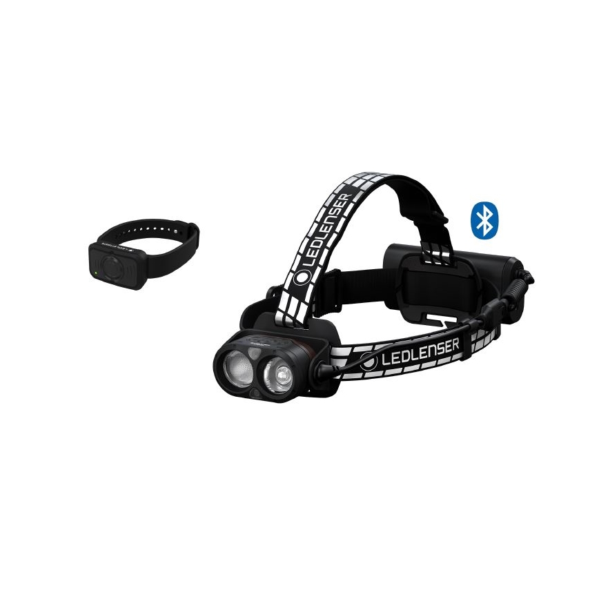 Ledlenser H19R SIGNATURE - dimbare oplaadbare LED-hoofdlamp LED/4800 mAh IP68 4000 lm 20 uur zwart