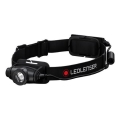 Ledlenser H5R CORE - Lampe frontale rechargeable LED dimmable, 1800 mAh, IP67, 500 lm, 50 h, noire