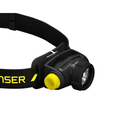 Ledlenser H5R WORK - Dimbare oplaadbare LED-hoofdlamp 1800 mAh IP67 500 lm 45 h zwart
