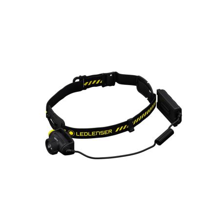 Ledlenser H5R WORK - Dimbare oplaadbare LED-hoofdlamp 1800 mAh IP67 500 lm 45 h zwart