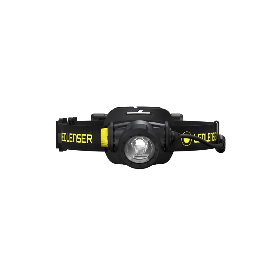 Ledlenser H7R WORK - Lampe frontale LED rechargeable dimmable LED/4800 mAh IP67 1000 lm 60 h noire
