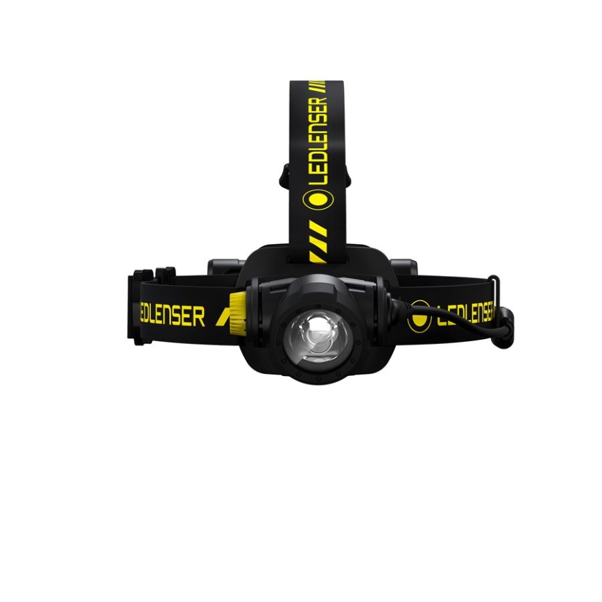 Ledlenser H7R WORK - dimbare oplaadbare LED-hoofdlamp, 4800 mAh, IP67, 1000 lm, 60 h, zwart