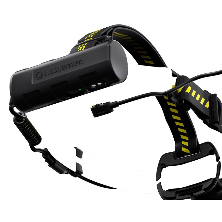 Ledlenser H7R WORK - dimbare oplaadbare LED-hoofdlamp, 4800 mAh, IP67, 1000 lm, 60 h, zwart