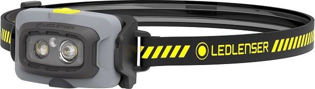 Ledlenser HF4R Work - Dimbare oplaadbare LED-hoofdlamp, 1000 mAh, IP68, 500 lm, 35 uur, zwart